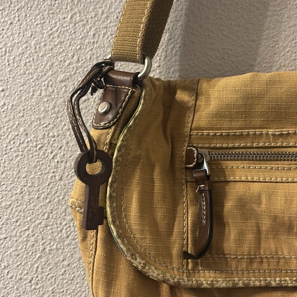 Fossil Y2K canvas messenger bag - Picture 2 of 9